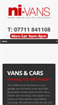 Mobile Screenshot of ni-vans.com